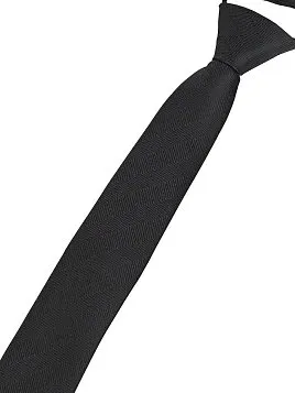 ЧЁРНЫЙ ГАЛСТУК ПОДРОСТКОВЫЙ TIE-26TEEN8 (350)
