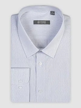 СОРОЧКА МУЖСКАЯ PEPLOS SH22004-SL БЕЛЫЙ