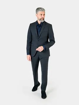 КОСТЮМ МУЖСКОЙ PEPLOS SU24009-SL ТЕМНО-СЕРЫЙ