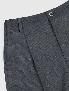БРЮКИ ПОДРОСТКОВЫЕ PEPLOS TR23T004-223 ТЕМНО-СЕРЫЙ