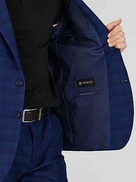 МУЖСКОЙ КОСТЮМ SU26011-SL СИНИЙ