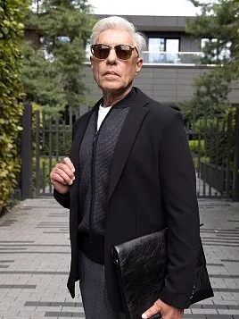 ПИДЖАК МУЖСКОЙ PEPLOS JA24106-SL ЧЁРНЫЙ ТРИКОТАЖНЫЙ