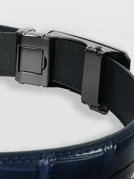 РЕМЕНЬ ПОЯСНОЙ МУЖСКОЙ PEPLOS BELT-24-C22-35 СИНИЙ