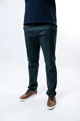 БРЮКИ МУЖСКИЕ  PEPLOS P1913-R ЗЕЛЕНЫЙ