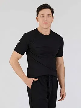 ФУТБОЛКА МУЖСКАЯ PEPLOS TS-BR-1/3 ЧЁРНАЯ