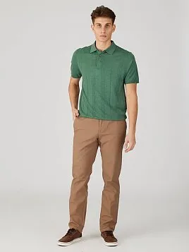 БРЮКИ С ЭЛАСТИЧНЫМ ПОЯСОМ P2613-R БЕЖЕВЫЕ