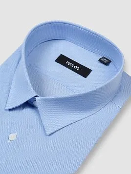 СОРОЧКА МУЖСКАЯ PEPLOS SH24079-K-C СИНИЙ