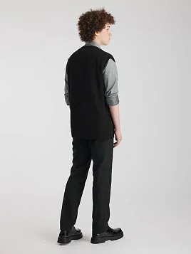 ЖИЛЕТ ПОДРОСТКОВЫЙ PEPLOS JKN25V003 ЧЁРНЫЙ