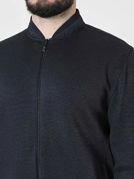 ТОЛСТОВКА-БОМБЕР МУЖСКАЯ PEPLOS SW24001-C ТЕМНО-СИНИЙ