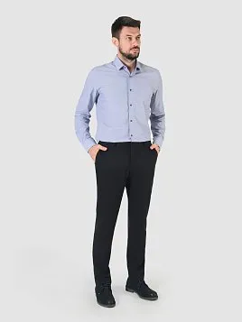 БРЮКИ МУЖСКИЕ PEPLOS TR24115-200 ЧЁРНЫЙ