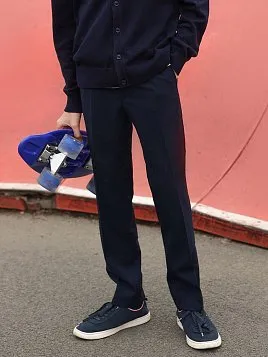 БРЮКИ ДЛЯ МАЛЬЧИКА PEPLOS TR25J002-347 ТЕМНО-СИНИЙ