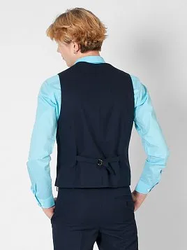 ЖИЛЕТ ПОДРОСТКОВЫЙ PEPLOS V22T002-360 ТЕМНО-СИНИЙ