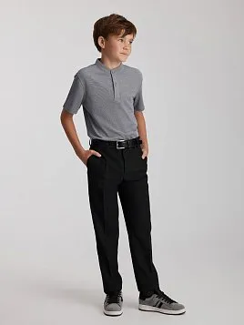 РУБАШКА-ПОЛО ДЛЯ МАЛЬЧИКА PEPLOS TSP25J09-R СЕРЫЙ