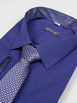 СОРОЧКА МУЖСКАЯ PEPLOS SH21114-С ФИОЛЕТОВЫЙ