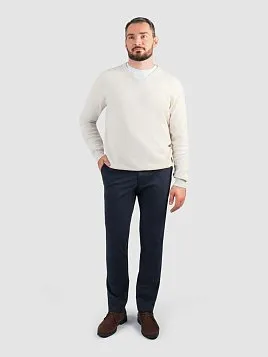 ПУЛОВЕР МУЖСКОЙ PEPLOS KN25P029 БЕЖЕВЫЙ