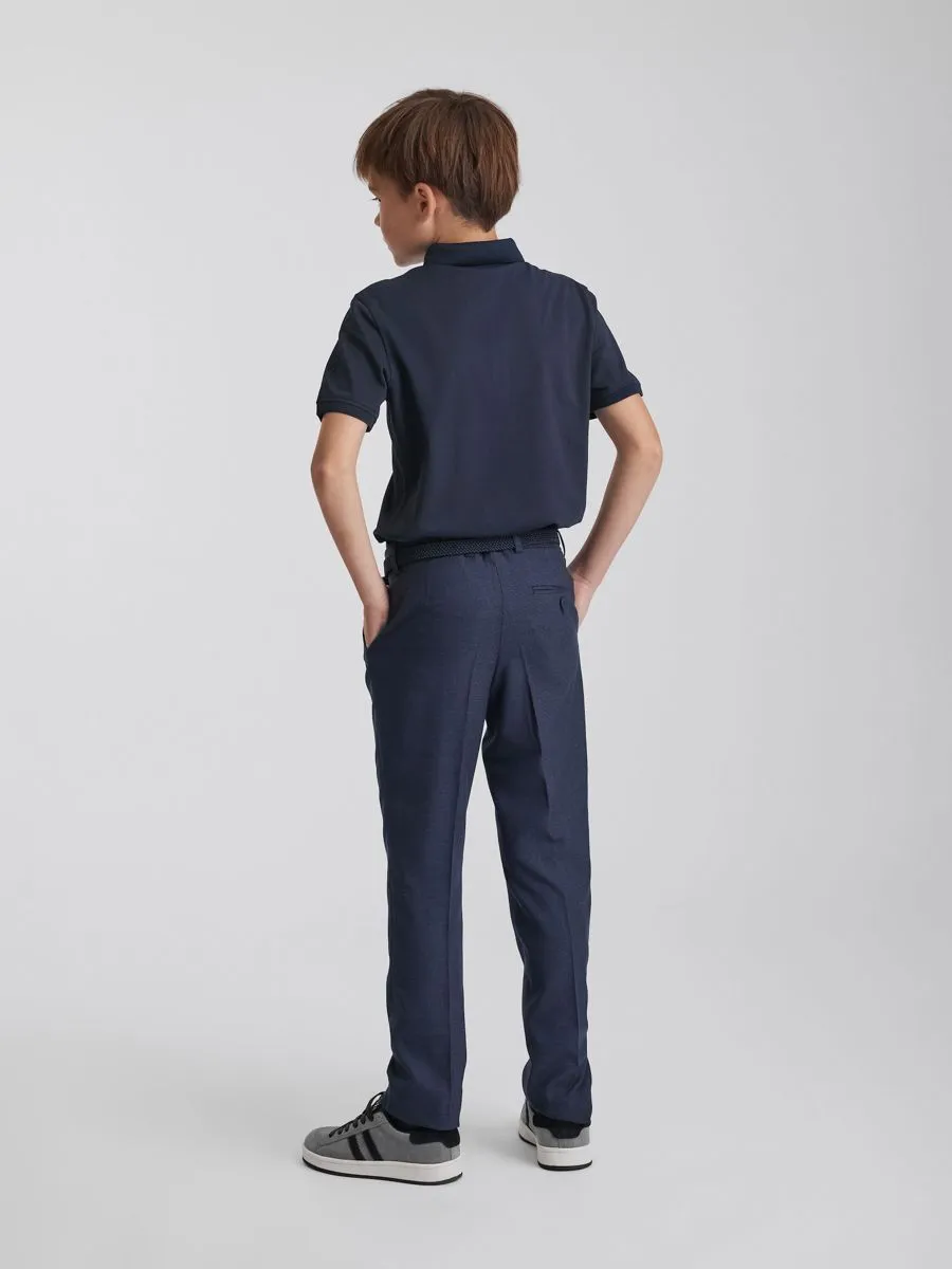 РУБАШКА-ПОЛО ДЛЯ МАЛЬЧИКА PEPLOS TSP25J06-R СИНИЙ