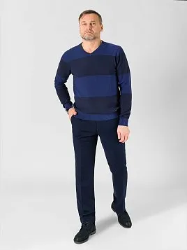 БРЮКИ МУЖСКИЕ PEPLOS TR23102-263 СИНИЙ