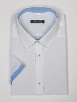 СОРОЧКА МУЖСКАЯ PEPLOS SH20001-K-SL БЕЛЫЙ