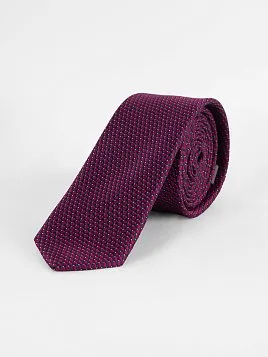 ГАЛСТУК МУЖСКОЙ PEPLOS КРАСНЫЙ. МИКРОДИЗАЙН (250/156927-6)