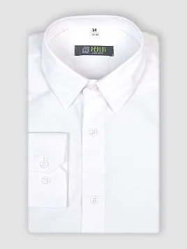 СОРОЧКА ДЛЯ МАЛЬЧИКА PEPLOS SH18J001-R БЕЛЫЙ