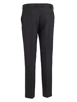 ЧЁРНЫЕ ОДНОТОННЫЕ БРЮКИ TR27096-220