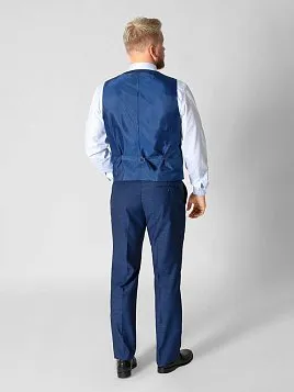 ЖИЛЕТ МУЖСКОЙ CLAUDIO VERDI V21033 СИНИЙ ОТ КОСТЮМА