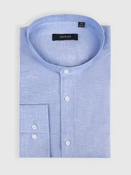 СОРОЧКА МУЖСКАЯ PEPLOS SH25079-R СИНИЙ