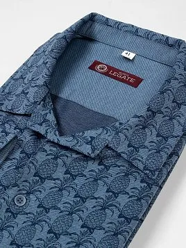 СОРОЧКА МУЖСКАЯ MAJESTIC LEGATE SH21149-R ТЕМНО-СИНИЙ
