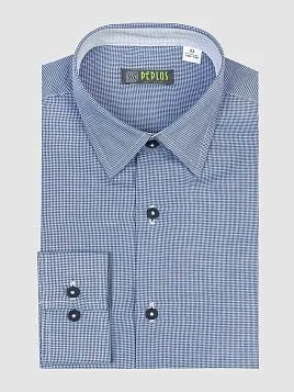 СОРОЧКА ДЛЯ МАЛЬЧИКА PEPLOS SH22J132-R ТЕМНО-СИНИЙ