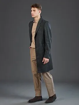 ТЁМНО-СЕРОЕ ПАЛЬТО OW26214-CT