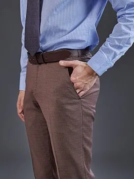 КОРИЧНЕВЫЙ КОСТЮМ PEPLOS SU26140-R