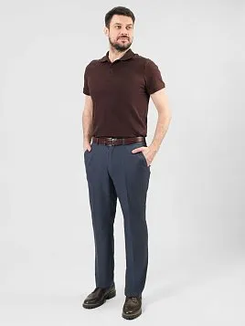 БРЮКИ МУЖСКИЕ PEPLOS TR25112-212-2 ТЕМНО-СЕРЫЙ