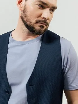 ЖИЛЕТ МУЖСКОЙ PEPLOS V24015-004 ТЕМНО-СИНИЙ