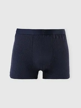 ТРУСЫ БОКСЕРЫ МУЖСКИЕ PEPLOS UW25001-BX ТЕМНО-СИНИЙ