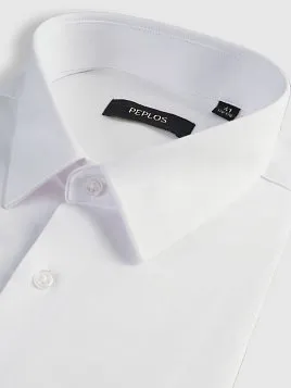 СОРОЧКА МУЖСКАЯ PEPLOS SH25008-SL БЕЛЫЙ