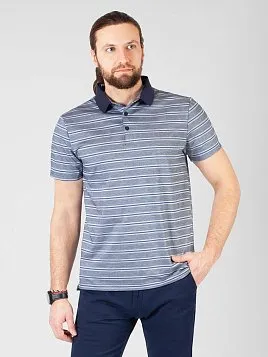 РУБАШКА-ПОЛО МУЖСКАЯ PEPLOS TS22001-P СЕРЫЙ