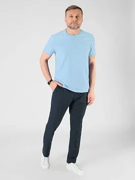 ФУТБОЛКА МУЖСКАЯ PEPLOS TS23105-R ГОЛУБОЙ