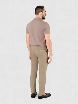 РУБАШКА-ПОЛО МУЖСКАЯ PEPLOS TS24015-P БЕЖЕВЫЙ