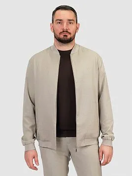 БОМБЕР МУЖСКОЙ PEPLOS BM25161 БЕЖЕВЫЙ