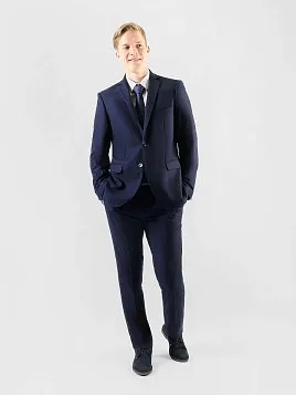 КОСТЮМ МУЖСКОЙ PEPLOS SU25004-С ТЕМНО-СИНИЙ