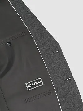 КОСТЮМ МУЖСКОЙ PEPLOS SU23106-R ТЕМНО-СЕРЫЙ