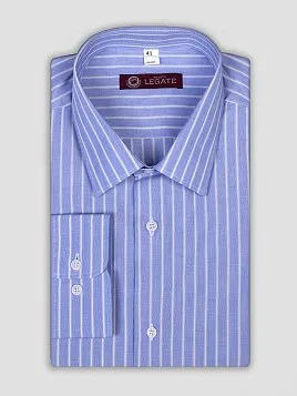СОРОЧКА МУЖСКАЯ MAJESTIC LEGATE SH20083-R СИНИЙ