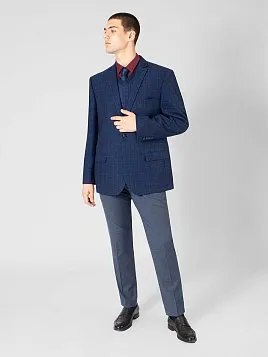 ПИДЖАК МУЖСКОЙ PEPLOS JA22002-C ТЕМНО-СИНИЙ