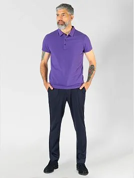 РУБАШКА-ПОЛО МУЖСКАЯ PEPLOS TS22021-P ФИОЛЕТОВЫЙ