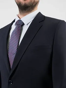 КОСТЮМ МУЖСКОЙ PEPLOS SU24025-LC ТЕМНО-СИНИЙ