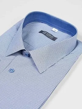 СОРОЧКА МУЖСКАЯ PEPLOS SH21078-С СИНИЙ