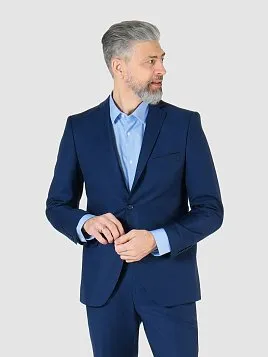 КОСТЮМ МУЖСКОЙ PEPLOS SU24020-SL СИНИЙ