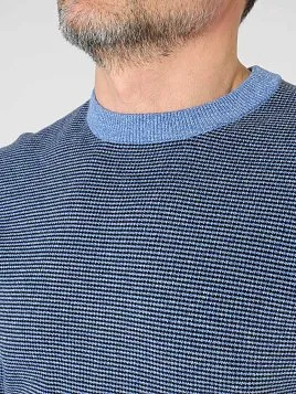 ДЖЕМПЕР МУЖСКОЙ PEPLOS KN23J018 ГОЛУБОЙ