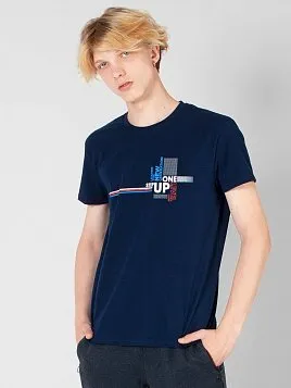 ФУТБОЛКА МУЖСКАЯ PEPLOS TS21107-R СИНИЙ