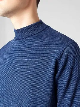 ДЖЕМПЕР МУЖСКОЙ PEPLOS KN22J021 СИНИЙ